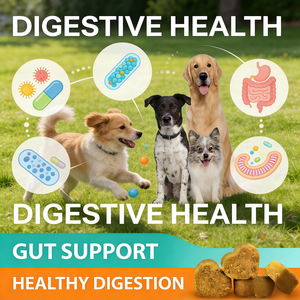 Probiotiques OEM Allergy&Immune pour chiens, santé de la peau et du pelage, comprimés à mâcher quotidiens pour la digestion intestinale, complément alimentaire naturel pour animaux de compagnie - Product Image 3