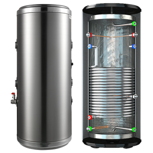 Fabricant de réservoirs de pompe à chaleur 300 litres, réservoir d'<span class=keywords><strong>eau</strong></span> à source d'air, cuve intérieure en acier inoxydable, classe d'efficacité énergétique B pour hôtel - Product Image 2
