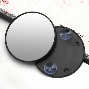Luma 5X 10X 15X 20X круглое мини увеличительное зеркало для макияжа с двумя присосками