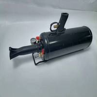 Pompe à air portable compacte haute performance pour réparation de pneus de voiture et moto avec manomètre numérique et alimentation 220V