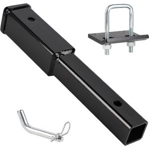 AMBITION Rallonge d'attelage de <span class=keywords><strong>remorque</strong></span> 12 ''à usage intensif Tube récepteur 2" adapté à une capacité de 6000 Lbs avec trou d'épingle 5/8 ''Pièces de <span class=keywords><strong>remorque</strong></span> - Product Image 1