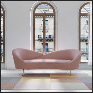 Nordique simple salon <span class=keywords><strong>club</strong></span> chez l'habitant arc en forme de trois personnes <span class=keywords><strong>petit</strong></span> appartement <span class=keywords><strong>canapé</strong></span> en tissu - Product Image 3