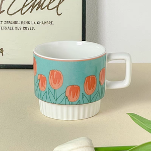 Fournisseur chinois de tasses en céramique de haute qualité, empilables, écologiques, au design de dessin animé, compatibles lave-vaisselle et micro-ondes, sans danger pour les aliments, en vrac - Product Image 6