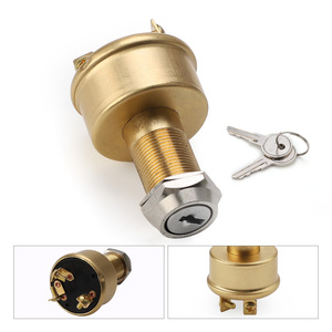 Interruptor Solenoide YC102512 de Cobre para Automóviles y Embarcaciones, Interruptor de Repuesto para Arranque - Product Image 3