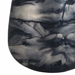 Vaso rotondo in vetro decorativo per fiori, centrotavola moderno per l'arredamento della casa - Product Image 5