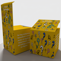 Boîte d'emballage en papier pour jouets mystérieux en boîte aveugle, poupées en peluche, personnalisable