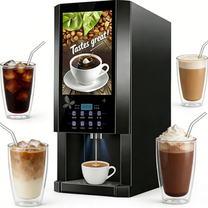 เครื่องทำเครื่องดื่ม ปรับกำลังไฟได้ สแตนเลสสตีล ควบคุมด้วยระบบดิจิตอลอเนกประสงค์ PLC 1600W 220V รับประกันรสชาติคงที่ - Product Image 1