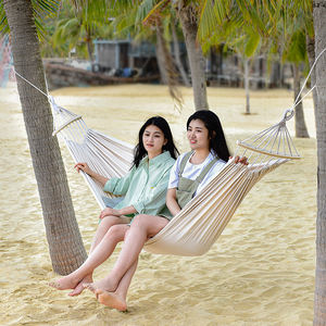 <span class=keywords><strong>Hamaca</strong></span> portátil para acampar al aire libre HISPEED, <span class=keywords><strong>hamaca</strong></span> de lona, palo de madera, cama pesada para acampar de 200kg y <span class=keywords><strong>hamaca</strong></span> - Product Image 5