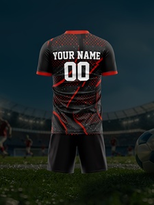 <span class=keywords><strong>Divisa</strong></span> da Calcio Personalizzata, Kit Completo per Squadre, Uniforme da Allenamento Retrò - Product Image 5
