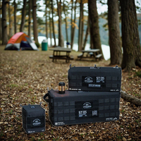 ShineTrip 05 Series Tactical Magic XXS Bag, sac de rangement en tissu Oxford, sac suspendu latéral pour table et chaise de camping, système de suspension