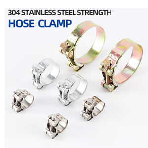 Collier de serrage à boulon en T réglable en acier inoxydable à <span class=keywords><strong>double</strong></span> boulon haute pression avec système de mesure métrique en plastique - Product Image 6