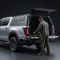 Capot rigide en aluminium de haute qualité, étanche, pour pick-up Ford LC79, Toyota Tacoma 5ft 6ft, Hilux, Navara, BYD Shark Truck