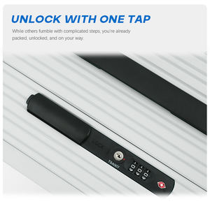 Bagage de cabine en <span class=keywords><strong>polycarbonate</strong></span> personnalisable luxe moderne classique simple résistant aux UV PC Maletas sacs de voyage bagages <span class=keywords><strong>Valises</strong></span> - Product Image 4