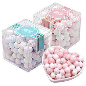 Bala de Mascar Kiss <span class=keywords><strong>Candy</strong></span> Gummy com Extrato de Rosa, Lichia, Jasmim e Menta Fresca - 5 Fragrâncias Diferentes para Hálito Duradouro - Caixa 45g - Product Image 1