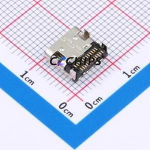TYPE-C-QT-24P USB Connector SMD Connector ( Connector Type: Type-C )( Gender: Female )( Mounting Type: Horizontal Mount ) - Product Image 2