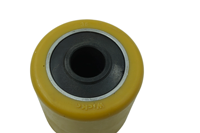 Roue de charge Linde authentique 85x85/90-25 en polyuréthane, pièce de rechange pour chariot élévateur Linde, pièce OEM 50010588, rouleau de charge