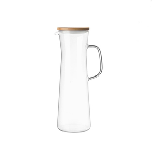 Pot à café en bois <span class=keywords><strong>d</strong></span>'usine original à côté en verre transparent ensemble de <span class=keywords><strong>carafe</strong></span> à <span class=keywords><strong>eau</strong></span> de nuit - Product Image 5