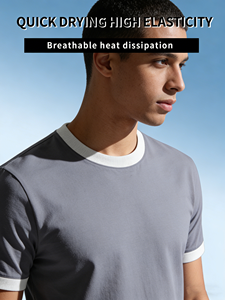 Camiseta Deportiva Informal Unisex de Secado Rápido, Transpirable, de Alta Elasticidad, Suave y Agradable al Tacto para Uso Diario - Product Image 4