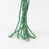 8-14mm verre poli mauvais œil breloque accessoires décor à la maison dinde ronde breloque couleur bleu mauvais œil perle de verre pour Bracelet