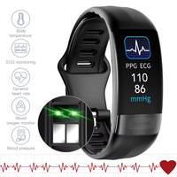 Pulsera Inteligente P11 Plus para Control de Salud con ECG, PPG, HRV, Monitor de Sueño, Análisis IA, Presión Arterial y Oxígeno