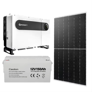 5kw 10kw 20kw 30kw 40kw हाइब्रिड सौर प्रणाली पूर्ण सौर पैनल किट हाइब्रिड घरेलू उपयोग के लिए ग्रिड सौर जनरेटर - Product Image 4