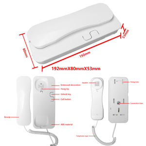 <span class=keywords><strong>Intercomunicador</strong></span> de audio Multi Families Voz <span class=keywords><strong>sin</strong></span> chirrido Personalización al por mayor <span class=keywords><strong>Intercomunicador</strong></span> de audio para varios apartamentos - Product Image 6