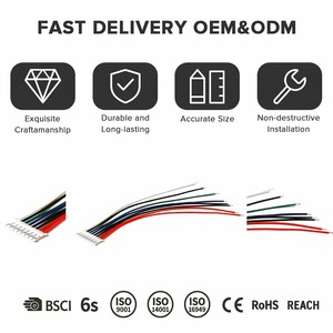 Harnais de câblage professionnel sans fil en PTFE, indice IP65, pour générateur, fiabilité du moteur, panneau de commande PLC, système de servomoteur - Product Image 3