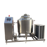 Pasteurisateur et réservoir de refroidissement pour la fermentation du lait et du yaourt en acier inoxydable, 100L-500L, machine de pasteurisation du lait