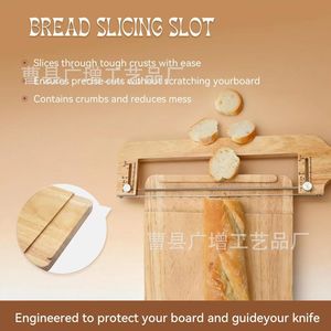 Wooden <b>Bread</b> <b>Knife</b> With Adjustable Handle Rectangle Detachable Kitchen Use Environment Friendly Gz 506 - Product Image 5