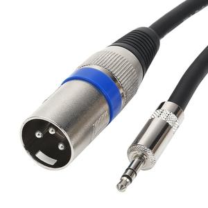 Câble audio d'interconnexion équilibré de longueur personnalisée meilleure vente produits chinois TRS mâle à XLR mâle Mini Jack 3.5mm Rohs COAXIAL ODM/OEM - Product Image 1
