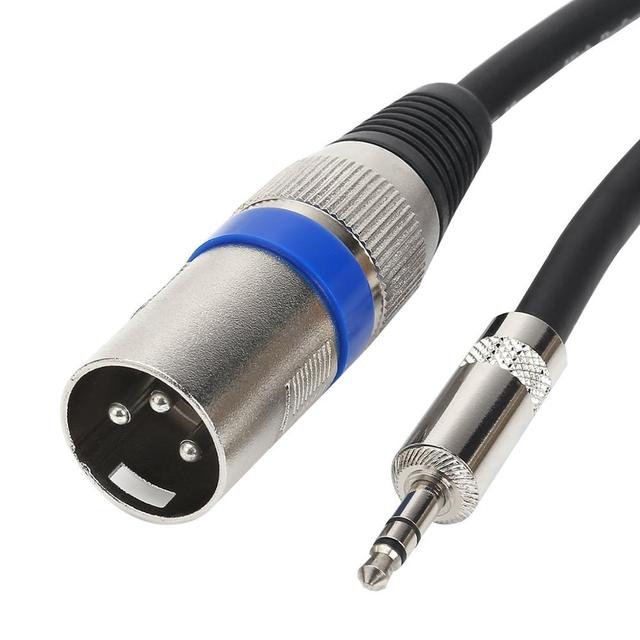 Custom Length Balanced Interconnect Audio Cable Best Selling Hot Chinese TRS Male to XLR Male Products Mini Jack 3.5mm Rohs COAXIAL ODM/OEM
