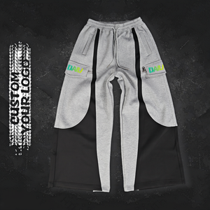 Servizio OEM <span class=keywords><strong>Pantaloni</strong></span> da <span class=keywords><strong>Uomo</strong></span> con Design a Patch Ricamati e Stampati, Joggers Casual <span class=keywords><strong>Classici</strong></span> a Gamba Dritta - Product Image 1