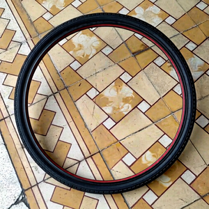 Neumático de bicicleta de diseño 24x1,75 24x2.125 24x1-3/8 Neumáticos de carretera de goma sólida Neumático interior sin cámara - Product Image 1