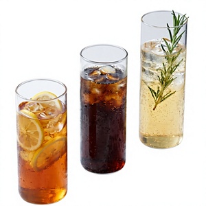 Gobelets en verre transparent polyvalents pour le service de boissons dans les cafés, les restaurants de brunch et les marques de restauration décontractée moderne - Product Image 3