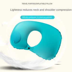Sanbao Automatic Portable Travel Neck <b>Pillow</b> U-Shaped Inflatable Airplane <b>Pillow</b> for Outdoor Travel - Product Image 4