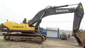 Pelle sur chenilles Volvo EC460 d'occasion Volvo 46 Ton Hydraulic Excavator 95% NEW with High Quality High Digging Power Second Hand - Product Image 3