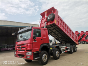 Camión Volquete Howo 8x4, Nuevo, Manual, Diésel, con Motor Weichai, Estándar de Emisiones Euro 2, Dirección Izquierda - Product Image 6