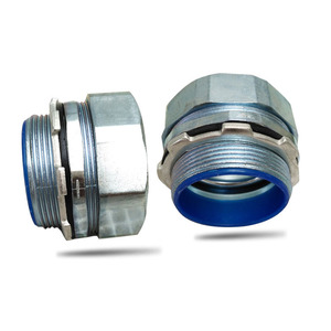 ข้อต่อท่อเกลียวในและนอก ปลอกเกลียวโลหะ ข้อต่อสายยืดหยุ่น ชุบสังกะสี ขนาด 10 12 15 20 25 32 38 51 64 75 - Product Image 4