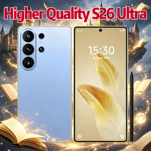 Teléfono Inteligente S26 Ultra de 7.7 Pulgadas, 22GB+2TB, Doble SIM, Pantalla HD, CPU Deca Core, Pantalla Grande de Alta Calidad, Teléfono Celular S26 Ultra - Product Image 1