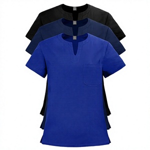 Uniformes Médicos Unisex para Enfermería, Conjunto de Uniformes de Hospital, Impermeables, Tejido de Spandex/Poliéster - Product Image 2
