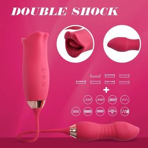 Vibrador de Lengua para Clítoris con 10 Modos de Vibración y Succión, Dildo de Lengua 2 en 1, Vibrador Rosa, Juguete Sexual para <span class=keywords><strong>Mujeres</strong></span> - Product Image 5