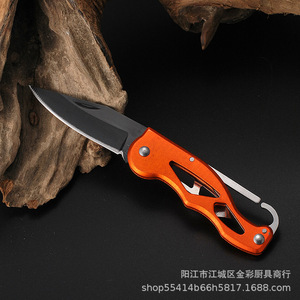 KT <b>small</b> knife, a free gift, multi-functional survival keychain, folding knife for self-defense, mini portable self-defense. - Product Image 5