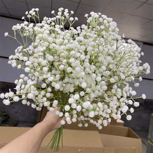 Ayoyo OEM nhựa mô phỏng Gypsophila trang trí đám cưới bé hơi thở hoa hoa nhân tạo bán buôn