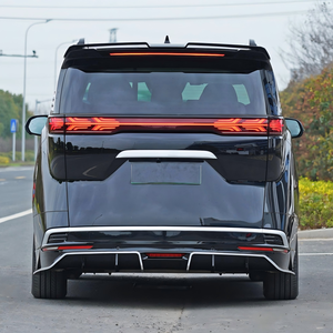 Para DENZA <span class=keywords><strong>D</strong></span> 9 EV parachoques trasero fábrica al por mayor kit de carrocería de coche labio trasero de alta calidad negro brillante coche piezas de automóvil actualización - Product Image 5