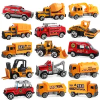 अमेज़न गर्म बेच 1:64 तराजू मरने के कलाकारों फ्रीवे ट्रक अनुकूलित मिश्र धातु छोटे कार मॉडल लोकप्रिय ट्रेलर ट्रक खिलौने बच्चों के लिए