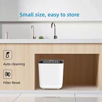 Nouveau composteur électrique pour cuisine 3L, broyeur de déchets alimentaires intelligent compact pour la maison avec faible niveau sonore