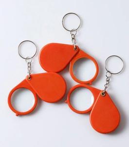 แว่นขยายพับได้แบบพกพาขนาดเล็กพกพาได้พร้อมเคสป้องกันสำหรับการอ่าน - Product Image 2