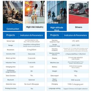 Großhandel tragbare Atem messer <span class=keywords><strong>11</strong></span> Import Brennstoffzellen sensor Großhandel Alkohol <span class=keywords><strong>tester</strong></span> mit Druck funktion - Product Image 3