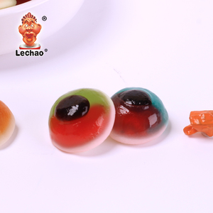 थोक स्नैक हेलोलीन गमी आंखों की गेंद जैली गमी कैंडी मिठाई - Product Image 5