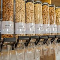 Distributeur de nourriture en vrac Ecobox sans BPA, distributeur de nourriture en vrac, distributeur de bonbons pour supermarché